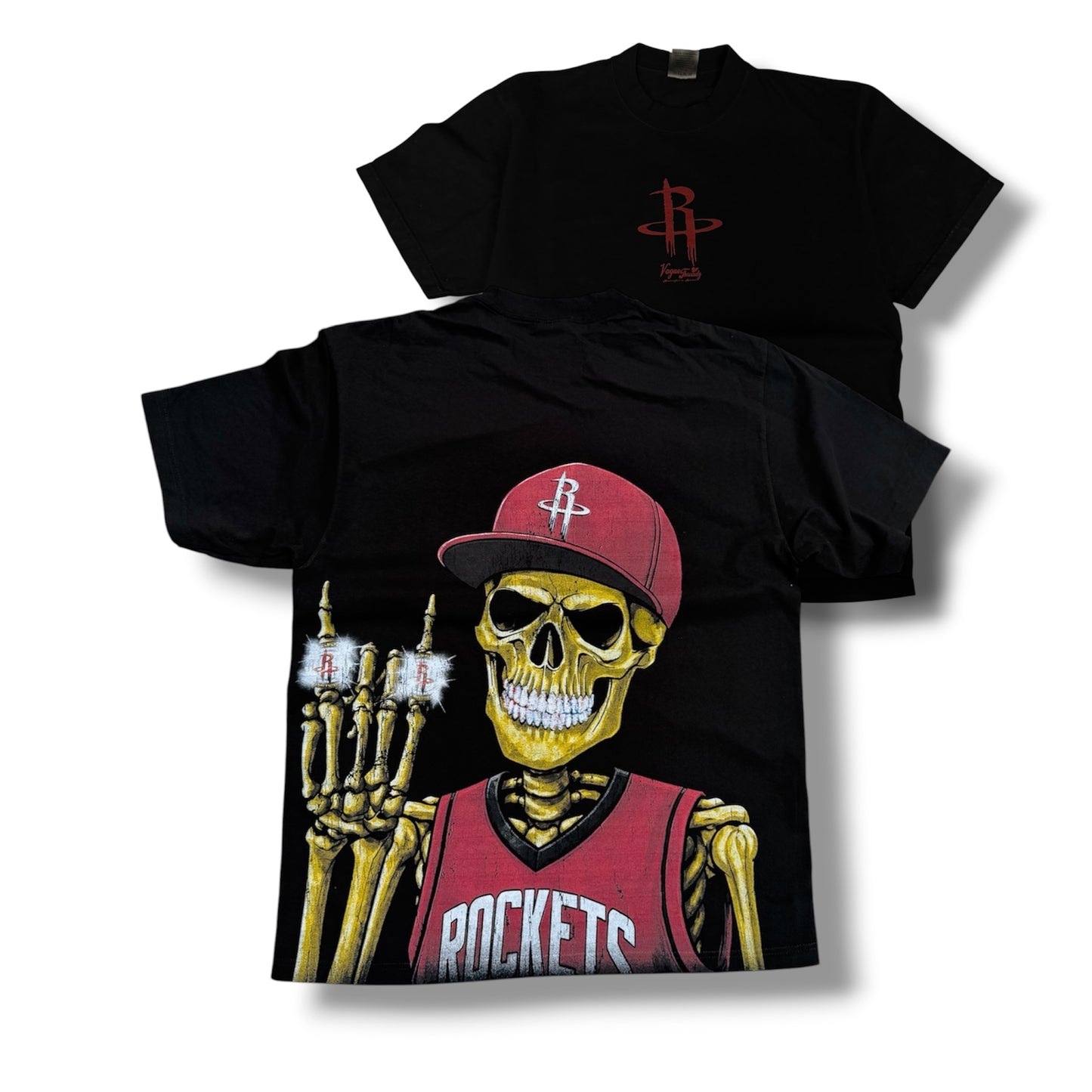 Houston rocket skeleton